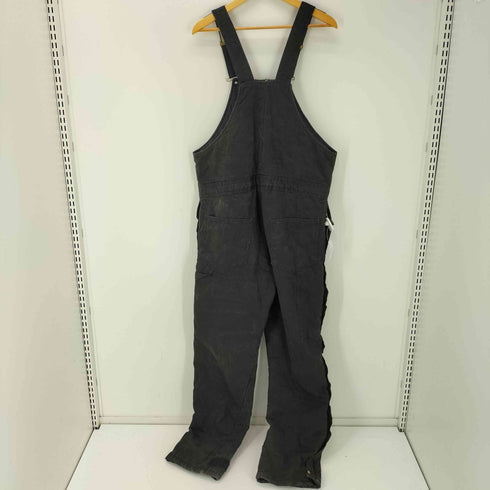 キー KEY POLAR KING  裏地 キルティング ダック地 中綿 サイド ジップ ボタン ペインター オーバーオール ツナギ ビックサイズ メンズ